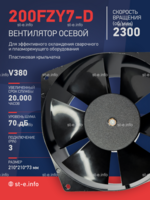 Вентилятор  200FZY7-D  - st-e.info - Ангарск
