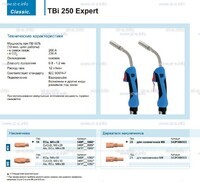 Горелка для полуавтоматической сварки TBi 250 Expert, длина 5 m. - st-e.info - Ангарск