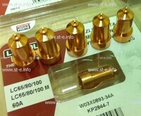 Сопло контактное для плазмотрона LC65/80/100 строжка арт. W03X0893-39A - st-e.info - Ангарск