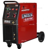 Полуавтомат Lincoln Electric Powertec 205C для сварки - st-e.info - Ангарск