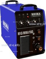 Сварочный полуавтомат инверторный одноблочный Brima MIG/MMA-160 - st-e.info - Ангарск