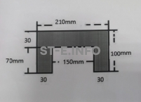 Гофрозащита усиленная 7000x210x30 для станков  - st-e.info - Ангарск