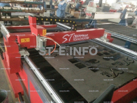 Портальный станок скоростной плазменной резки метала ST-1325UF - st-e.info - Ангарск