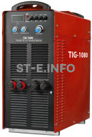 Сварочный аппарат для аргонодуговой сварки TIG-1080 - st-e.info - Ангарск