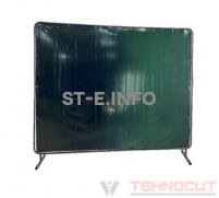 Экран защитный 1.74х1.74m, зеленый - st-e.info - Ангарск