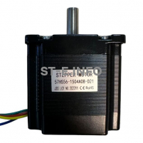 Двухфазный шаговый двигатель 57HS56-1504А08-D21 вал 8,00 мм - st-e.info - Ангарск