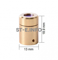 Защитный колпачок с защитным стеклом для QBH коннектора оптоволокна MAXQBHE05 - st-e.info - Ангарск