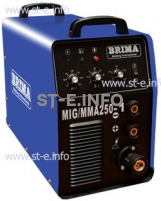 Сварочный инверторный полуавтомат BRIMA MIG/MMA 250-1 (220) - st-e.info - Ангарск