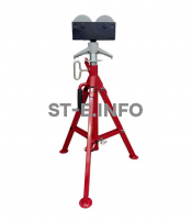 Опора высокая роликовая для труб ST 32-55 диаметр труб 12-300 см - st-e.info - Ангарск