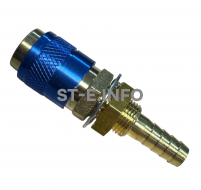 Разъем быстросъемный синий М8 - st-e.info - Ангарск