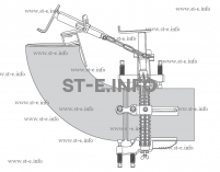 Центратор цепной однорядный Василёк СС-1TC для диаметров 25-320 синий для нержавеющей стали - st-e.info - Ангарск