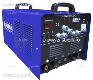 Универсальная установка аргонно-дуговой сварки BRIMA TIG 250 (220) ac/dc - st-e.info - Ангарск