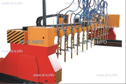 Портальная машина термической резки с много-головочным режимом реза. ST-MH6020 - st-e.info - Ангарск