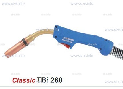 Горелка для полуавтоматической сварки TBi 260-blue-ESG, длина 4 метра - st-e.info - Ангарск