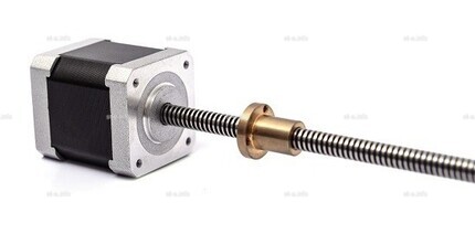 Шаговый двигатель 42HSL48-1204JA08-E150 (Tr8*8) - st-e.info - Ангарск