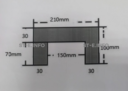 Гофрозащита усиленная 7000x210x30 для станков  - st-e.info - Ангарск