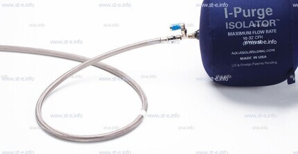 Односторонняя заглушка с трубкой и клапаном ISO 6" (152 mm)  - st-e.info - Ангарск
