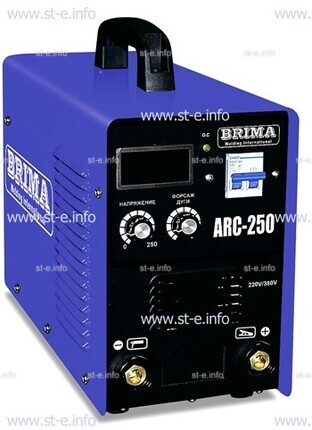 Сварочный аппарат Brima (инвертор) ARC 250 (220/380В) - st-e.info - Ангарск