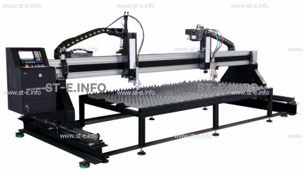 Портальный станок плазменной резки металла ST-3075G (2500х12000мм) - st-e.info - Ангарск