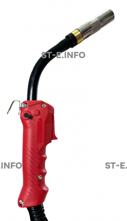 Сварочная горелка для полуавтомата QTB-500 разъем PNA (штырь),  2 метра - st-e.info - Ангарск