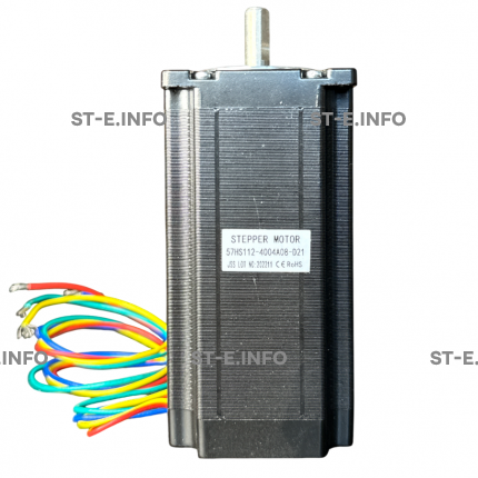Двухфазный шаговый двигатель 57HS112-4004А08-D21 вал 8,0 мм - st-e.info - Ангарск