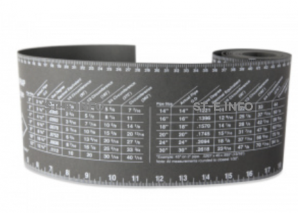 Лента для разметки труб 128mm*4000mm - st-e.info - Ангарск