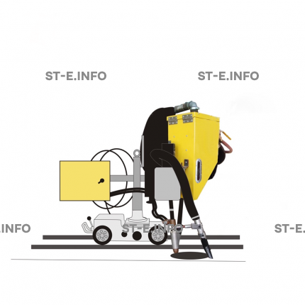 Система рециркуляции флюса для сварочного трактора MZ-1000 пневматическая - st-e.info - Ангарск