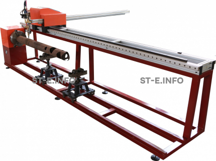 Автоматическая установка для резки труб с ЧПУ ST-1 длина 6 метров - st-e.info - Ангарск